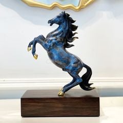 Tượng Nhất Mã Bằng Đồng - Ngựa Hí