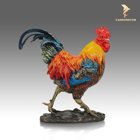 Tượng Đồng Gà Trống Phong Thủy