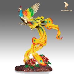 Tượng Phượng Hoàng Bằng Đồng Phong Thủy