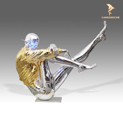Tượng Mô Hình Trang Trí - Cô Gái Robot 2