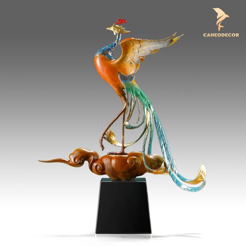 Tượng Đồng Phượng Hoàng Phong Thủy - Cao Cấp