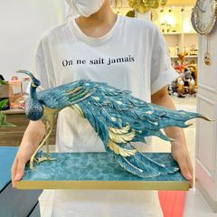 Tượng Đồng Phong Thuỷ Chim Khổng Tước