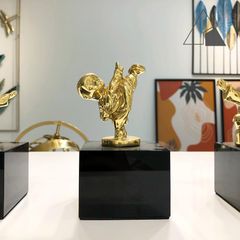 Tượng bộ 4 chú tiểu thiếu lâm múa võ