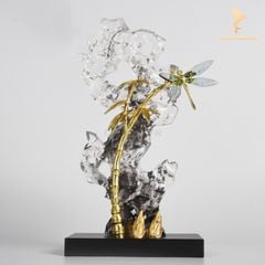 Decor Trang Trí Để Bàn Hiện Đại - Chuồn Chuồn