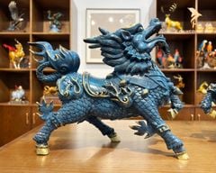 Tượng Đồng Kỳ Lân Phong Thuỷ - Xanh Đại Dương