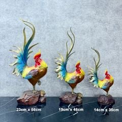 Tượng Gà Trống Bằng Đồng