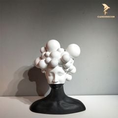 Trang Trí Để Bàn Trừu Tượng - Cô Gái Bong Bóng