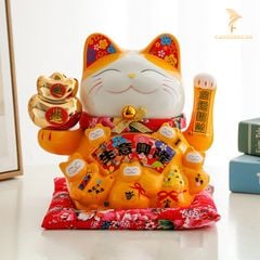 Mèo Thần Tài Vẫy Tay - Kinh Doanh Phát Tài (22cm;30cm)