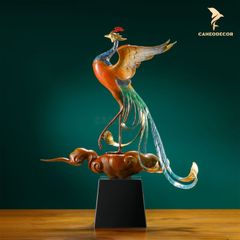 Tượng Đồng Phượng Hoàng Phong Thủy - Cao Cấp
