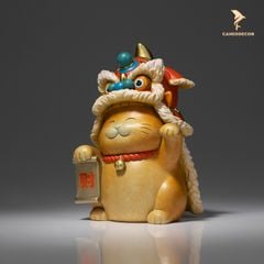 Mèo Thần Tài Bằng Đồng