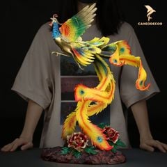 Tượng Phượng Hoàng Bằng Đồng Phong Thủy