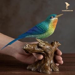 Tượng Chim Trảu Ngực Nâu Bằng Đồng - BTS 