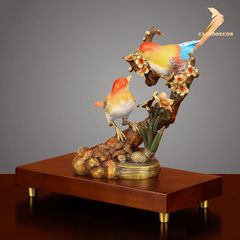 Tượng Đồng Đôi Chim Uyên Ương