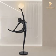 Tượng Đèn Trang Trí - Cô Gái Bale