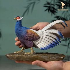 Gà Lôi Tai Nâu - Tượng Đồng Gà Quý Trung Hoa