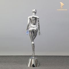 Tượng Đèn Mô Hình Trang Trí Hiện Đại - Cô Gái Robot 2