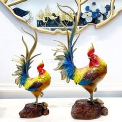 Tượng Gà Trống Bằng Đồng