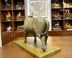 Tượng Con Trâu Bằng Đồng