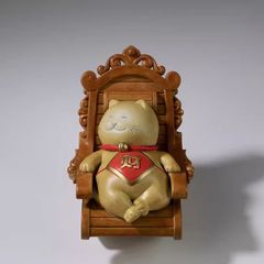 Tượng Mèo Thần Tài May Mắn, Phước Lành Bằng Đồng