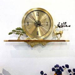 Đồng Hồ Hươu Bằng Đồng Cao Cấp
