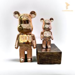 Tượng Mô Hình Gấu Bearbrick Mạ Điện 80cm