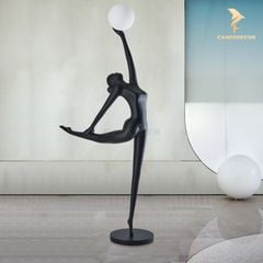 Tượng Đèn Trang Trí - Cô Gái Bale