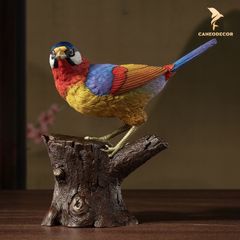 Tượng Chim Ngũ Sắc Bằng Đồng - BST 