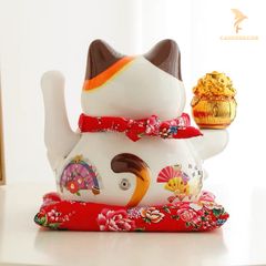 Mèo Thần Tài Vẫy Tay - Đại Phú Đại Quý (25cm)