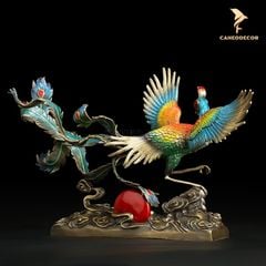 Tượng Đồng Phượng Hoàng Phong Thủy