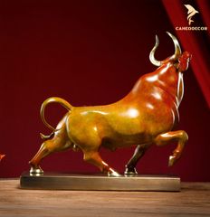 Tượng Đồng Bò Tót Tài Chính - Cao Cấp