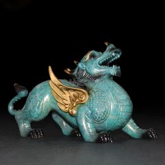 Tượng Phong Thuỷ Tỳ Hưu Bằng Đồng