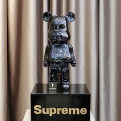 Tượng Mô Hình Gấu Bearbrick Mạ Điện 50cm