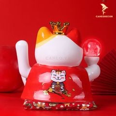 Mèo Thần Tài Vẫy Tay - Buôn May Bán Đắt (25cm)