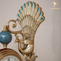 Đồng Hồ Treo Tường - Con Công