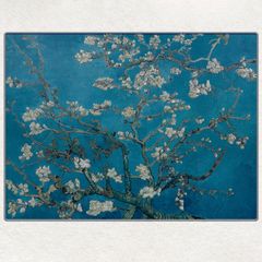 Tranh Đồng Hoa Hạnh Nhân Van Gogh - Xanh Lam Bích
