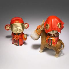 Tượng Đồng Đám Cưới Cô Dâu Chú Rể - Quà Cưới