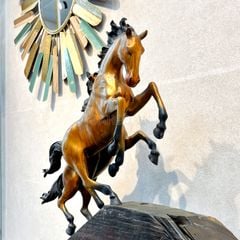 Tượng Đồng Phong Thuỷ Ngựa Mã Đáo Song Hành