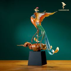 Tượng Đồng Phượng Hoàng Phong Thủy - Cao Cấp