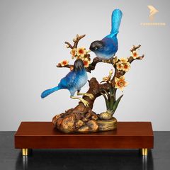 Tượng Đồng Đôi Chim Uyên Ương