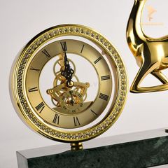 Đồng Hồ Để Bàn - Hươu Pha Lê