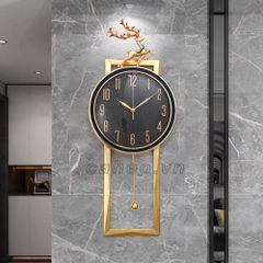 Đồng Hồ Hươu Bằng Đồng Trường Thọ