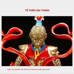 Tượng Đồng Tôn Ngộ Không Ngồi Thiền - Tĩnh Tại