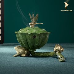 Lư Đồng Xông Trầm Búp Sen