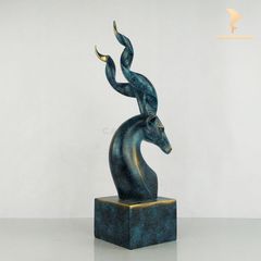 Trang Trí Để Bàn - Tượng Đầu Dê