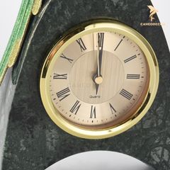 Đồng Hồ Trang Trí Để Bàn Hiện Đại - Vẹt Đá Xanh