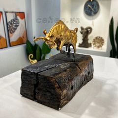 Tượng đồng bò tót tài chính phố Wall
