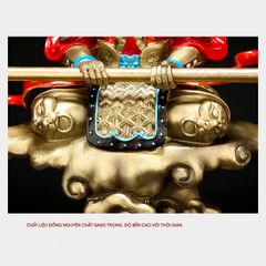 Tượng Đồng Tôn Ngộ Không Ngồi Thiền - Tĩnh Tại