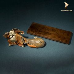 Tượng Đồng Đức Phật Di Lặc Kéo Bao