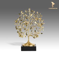 Trang Trí Để Bàn Hiện Đại - Cây Lộc Vàng