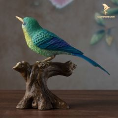 Tượng Chim Trảu Ngực Nâu Bằng Đồng - BTS 